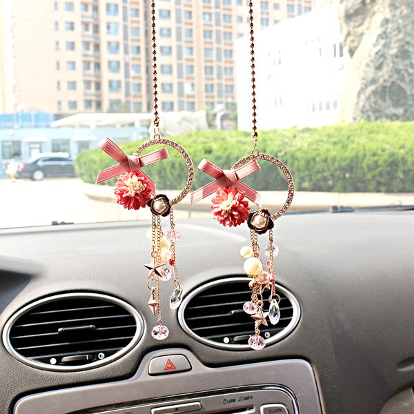 car pendant hanging ornaments bowknot flower decoration diamond charms automotive rearview mirror suspension trim auto gifts
car pendant hanging ornaments bowknot flower decoration diamond charms automotive rearview mirror suspension trim auto gifts