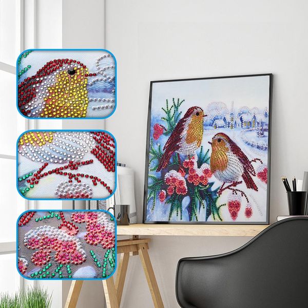 5d partial drill cross stitch kits crystal rhinestone of colorful elephant special shaped diamond paint embroidery arts
5d partial drill cross stitch kits crystal rhinestone of colorful elephant special shaped diamond paint embroidery arts