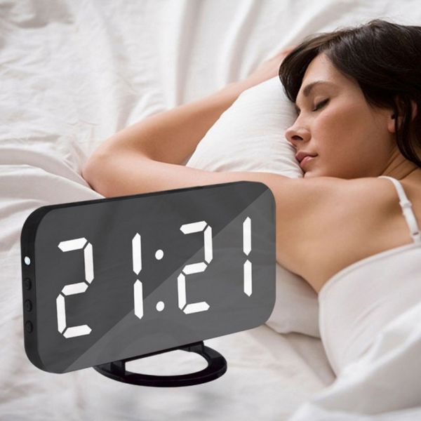 многофункциональный светодиодный зеркало будильник цифровой snooze дисплей время най таблица рабочего будильник despertador домашнее украшен
многофункциональный светодиодный зеркало будильник цифровой snooze дисплей время най таблица рабочего будильник despertador домашнее украшен