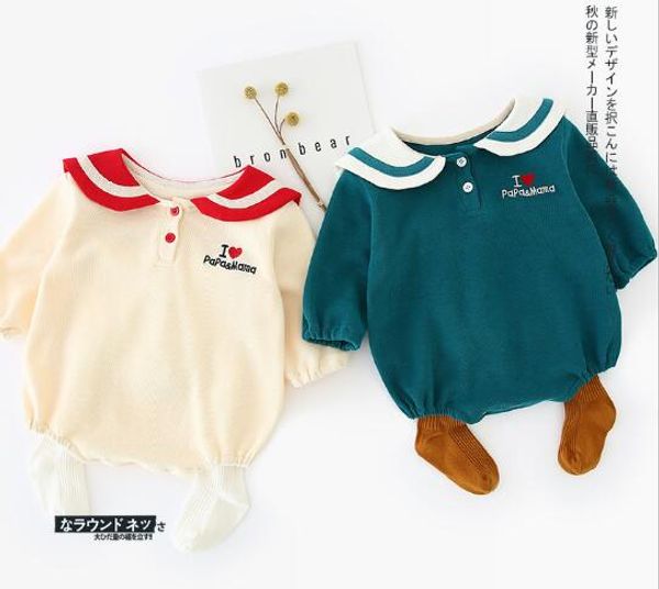 baby kids designer clothes Romper Long Sleeve Pet Pan Collar Romper Clothes 100% cotton girl thick rompers 0-2T
baby kids designer clothes Romper Long Sleeve Pet Pan Collar Romper Clothes 100% cotton girl thick rompers 0-2T