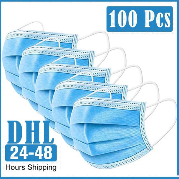 100pcs disposable face mask 3-layer dustproof face mouth masks anti pm2.5 safety face care elastic men and women mask dhl free
100pcs disposable face mask 3-layer dustproof face mouth masks anti pm2.5 safety face care elastic men and women mask dhl free