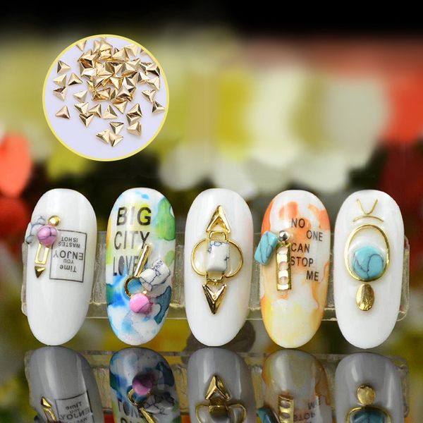 100pcs nail rivet studs metal gold silver 3d tips nail accessories water droplets pentagram diy design art decors, Silver;gold
100pcs nail rivet studs metal gold silver 3d tips nail accessories water droplets pentagram diy design art decors, Silver;gold