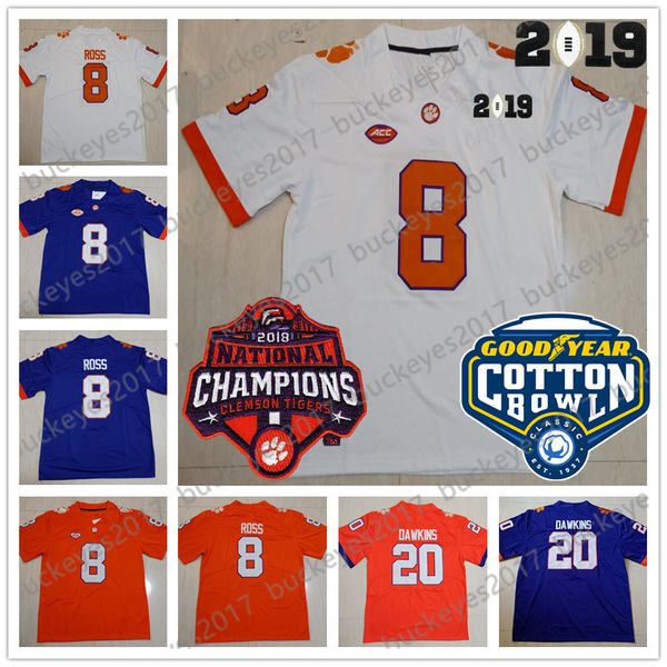 ncaa clemson tigers 2019 championship #20 brian dawkins 8 justyn ross aj terrell jr. 92 greg huegel purple white orange cotton bowl jerseys, Black
ncaa clemson tigers 2019 championship #20 brian dawkins 8 justyn ross aj terrell jr. 92 greg huegel purple white orange cotton bowl jerseys, Black