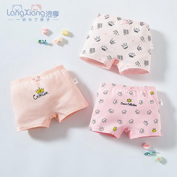 3 pcs/lot children's cotton underwear girls'flat pants student girls' baby crown cute shorts 2-13 years teenagers 2019 briefs, Camo
3 pcs/lot children's cotton underwear girls'flat pants student girls' baby crown cute shorts 2-13 years teenagers 2019 briefs, Camo