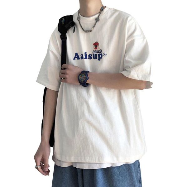 hong kong short-sleeved t-shirt men loose, casual short-sleeve wind shirt handsome student tide brand wild fire cec compassionate, White;black
hong kong short-sleeved t-shirt men loose, casual short-sleeve wind shirt handsome student tide brand wild fire cec compassionate, White;black