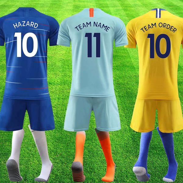 soccer jersey full kits shirt shorts socks jorginho kit hazard giroud football shirt kante camiseta willian 2019 maillot de foot, Black
soccer jersey full kits shirt shorts socks jorginho kit hazard giroud football shirt kante camiseta willian 2019 maillot de foot, Black