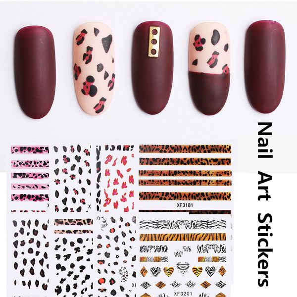 1 set nail stickers 3d solid nail matte tiger stripes diy manicure art decorations dropshipping, Black
1 set nail stickers 3d solid nail matte tiger stripes diy manicure art decorations dropshipping, Black