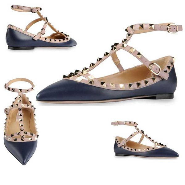 designer brand classic pointed toe women's shoes ankle straps dress shoes leather rivets sandals women studdedsize 33-43, Black
designer brand classic pointed toe women's shoes ankle straps dress shoes leather rivets sandals women studdedsize 33-43, Black