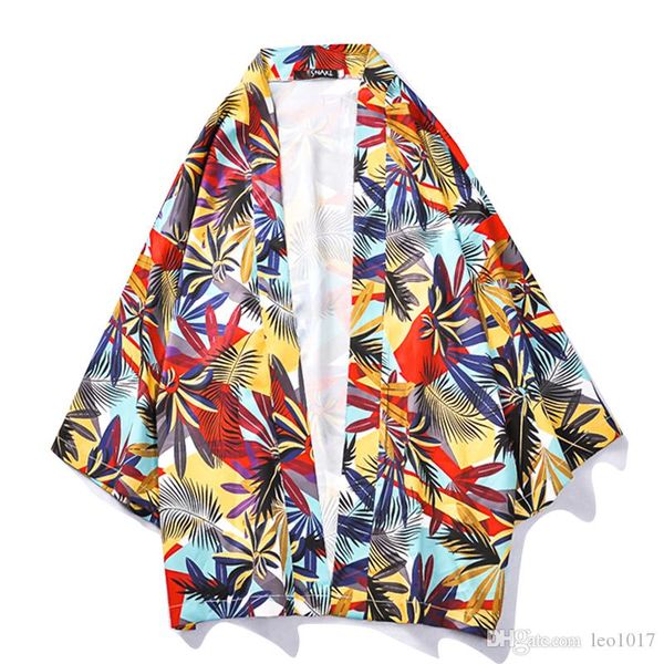 tropical leaves beach shirts men open stitch three quarter sleeve men's kimono 2019 summer new shirts for men
tropical leaves beach shirts men open stitch three quarter sleeve men's kimono 2019 summer new shirts for men