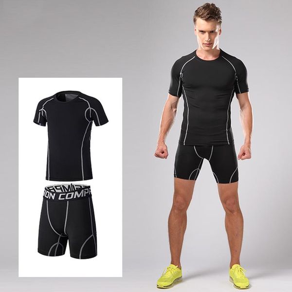 jingjishen men sportswear quick dry running set compression tights underwear basketball fitness training shorts tights leggings, Black;blue
jingjishen men sportswear quick dry running set compression tights underwear basketball fitness training shorts tights leggings, Black;blue