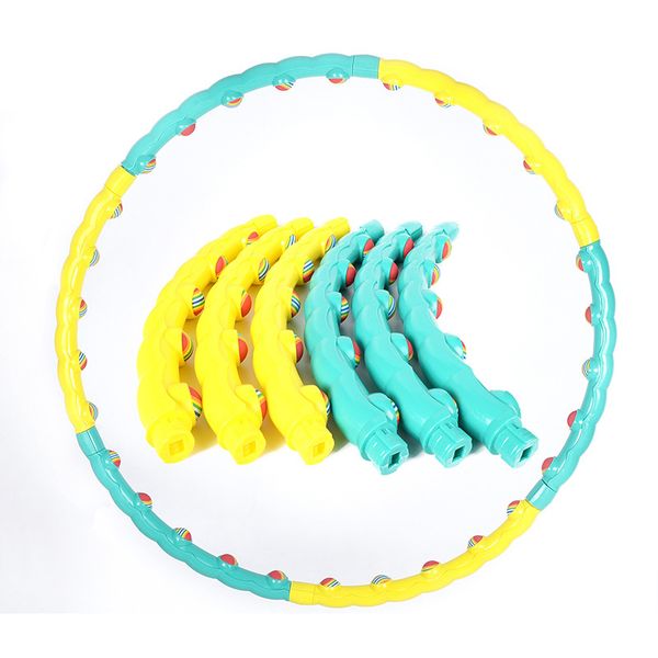 pengroad 6 sections removable sports hoop rainbow ball massage fitness hoop women household thin waist fitness circle
pengroad 6 sections removable sports hoop rainbow ball massage fitness hoop women household thin waist fitness circle