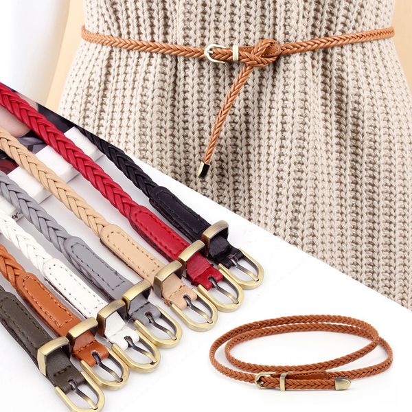 hand made weave waist belt women vintage thin belt pin bucket fall winter dress sweater decoration, Black;brown
hand made weave waist belt women vintage thin belt pin bucket fall winter dress sweater decoration, Black;brown
