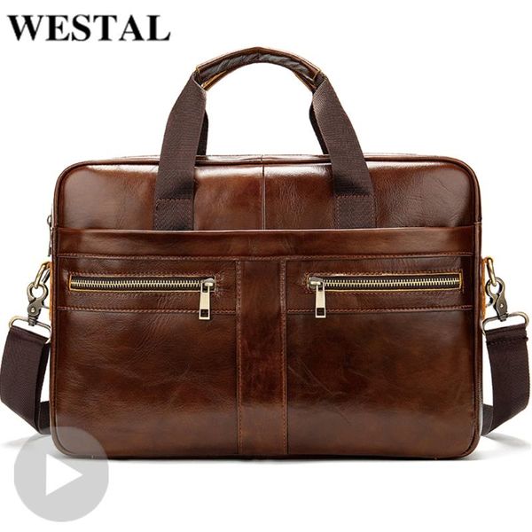 westal male business leather tote messenger lapcase bag men briefcase shoulder computer office handbag for documents
westal male business leather tote messenger lapcase bag men briefcase shoulder computer office handbag for documents