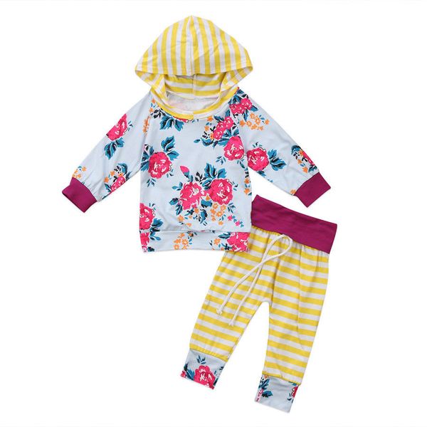 new 2 pcs floral little baby kids girl hooded clothing set infant babies girl hoodie flower +pants outfits clothes set, Pink;blue
new 2 pcs floral little baby kids girl hooded clothing set infant babies girl hoodie flower +pants outfits clothes set, Pink;blue
