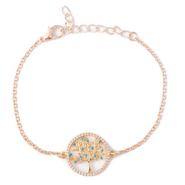 new simple micro zircon crystal tree of life charm bracelets friendship women men chain jewelry christmas gift, Golden;silver
new simple micro zircon crystal tree of life charm bracelets friendship women men chain jewelry christmas gift, Golden;silver