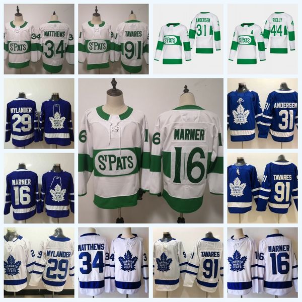 16 Mitchell Marner 2019 Toronto Maple Leafs St. Pat Jersey 91 Tavares 34 Matthews 44 Morgan Rielly 31 Frederik Andersen 29 William Nylander
16 Mitchell Marner 2019 Toronto Maple Leafs St. Pat Jersey 91 Tavares 34 Matthews 44 Morgan Rielly 31 Frederik Andersen 29 William Nylander