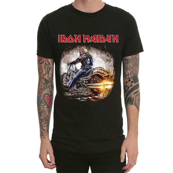 official iron maiden t shirt trooper album cover band logo mens cotton shirts short sleeve t01105, White
official iron maiden t shirt trooper album cover band logo mens cotton shirts short sleeve t01105, White