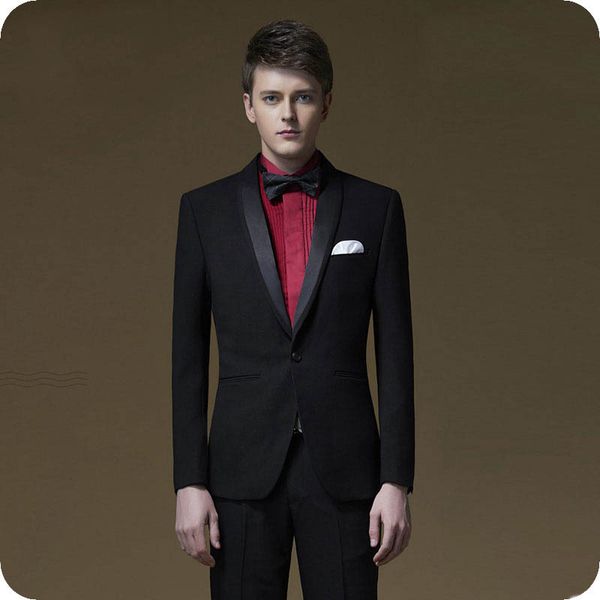 men suits for wedding black groom tuxedo groomsmen attires ternos bridegroom outfits man blazer trajes de hombre 2piece costume homme, Black;gray
men suits for wedding black groom tuxedo groomsmen attires ternos bridegroom outfits man blazer trajes de hombre 2piece costume homme, Black;gray