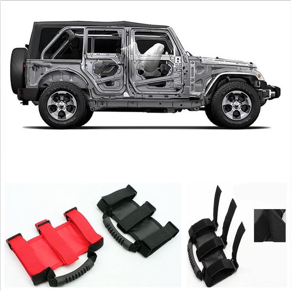 1pcs automobile car roll bar grab handle for wrangler 2007-2017 waterproof canvas roof handrail with 3 straps black/red
1pcs automobile car roll bar grab handle for wrangler 2007-2017 waterproof canvas roof handrail with 3 straps black/red