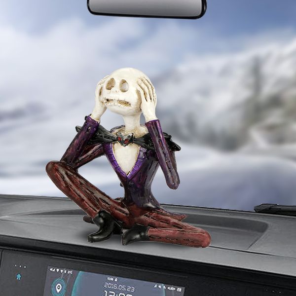 car ornament resin jack skull figurine dashboard decoration 3 don't horror skeletons jack automobile home decor accessories gift
car ornament resin jack skull figurine dashboard decoration 3 don't horror skeletons jack automobile home decor accessories gift