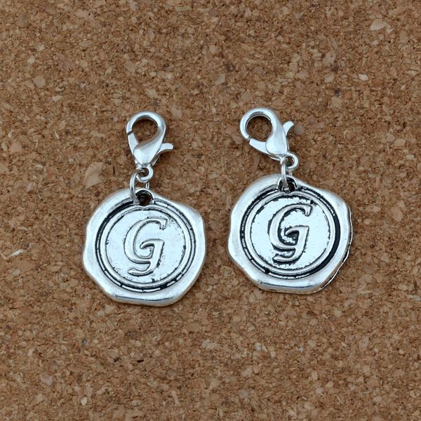 50pcs letter disc " g " initial floating lobster clasps charm beads fit charm bracelet diy jewelry antique silver 18x32.5mm a-467b, Bronze;silver
50pcs letter disc " g " initial floating lobster clasps charm beads fit charm bracelet diy jewelry antique silver 18x32.5mm a-467b, Bronze;silver