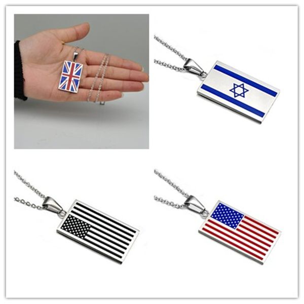 fashion silver chain necklace hip hop israel flag necklace mens stainless steel united kingdom national flag necklaces pendant
fashion silver chain necklace hip hop israel flag necklace mens stainless steel united kingdom national flag necklaces pendant