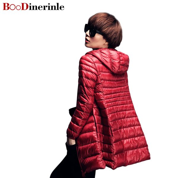 boodinerinle long ultra light duck down jacket women 2018 autumn and winter hooded plus size 6xl thin 90% down parka coat b001, Black
boodinerinle long ultra light duck down jacket women 2018 autumn and winter hooded plus size 6xl thin 90% down parka coat b001, Black
