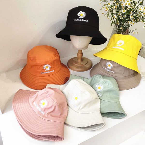women casual cotton letter daisy embroidery bucket hat lady fashion floppy fisherman hat men panama cap gorros
women casual cotton letter daisy embroidery bucket hat lady fashion floppy fisherman hat men panama cap gorros