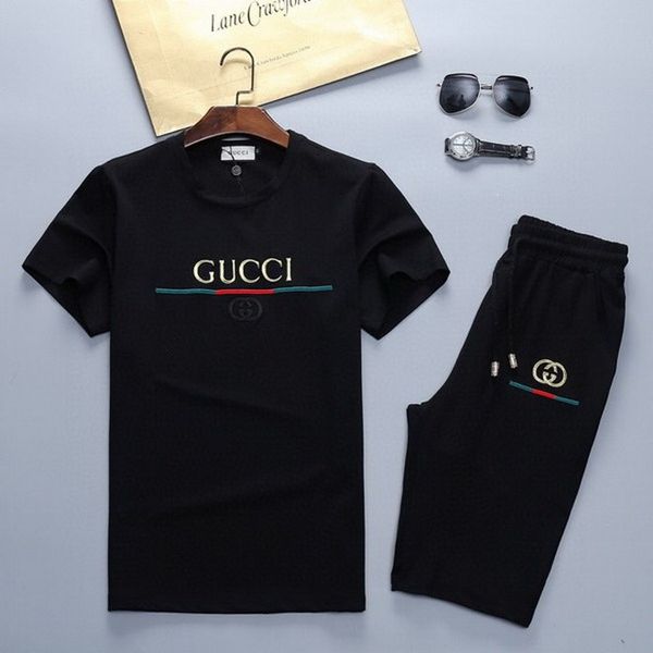 new mens designers fashion tracksuit letters embroidery luxury summer sportswear short sleeves pullover jogger pants suits o-neck sportsuit, Gray
new mens designers fashion tracksuit letters embroidery luxury summer sportswear short sleeves pullover jogger pants suits o-neck sportsuit, Gray