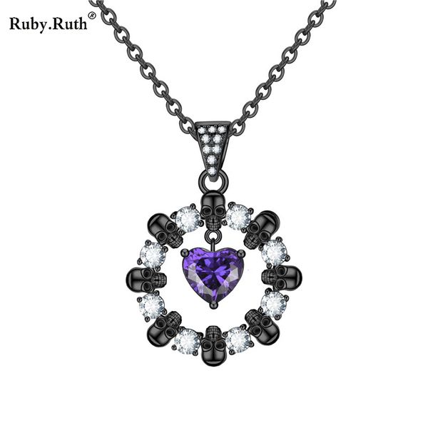 skull punk heart necklace women zircon crystal pendants necklaces wedding jewelry dropshipping, Golden;silver
skull punk heart necklace women zircon crystal pendants necklaces wedding jewelry dropshipping, Golden;silver