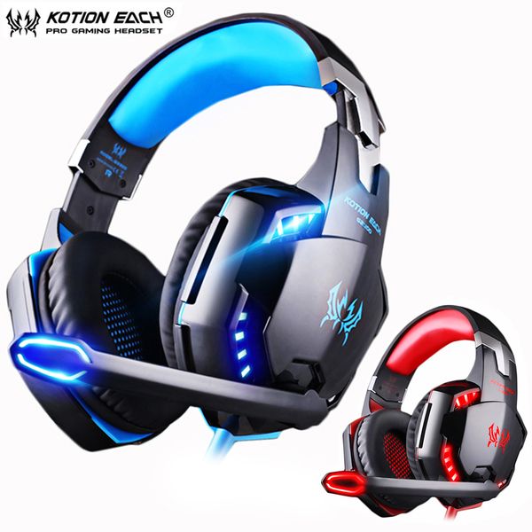 kotion each ps4 gaming headsets big headphones with light microphone stereo earphones deep bass for pc computer gamer tablet
kotion each ps4 gaming headsets big headphones with light microphone stereo earphones deep bass for pc computer gamer tablet