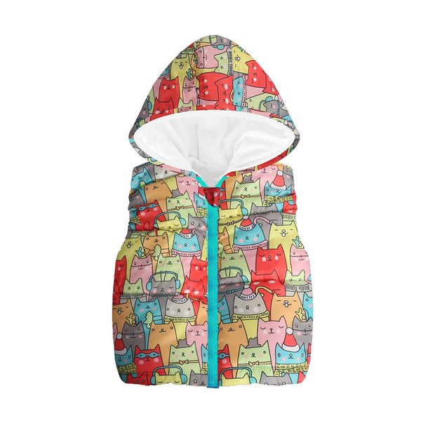 ins autumn cute cartoon pattern baby vests hooded waistcoat kids clothes casual boys girls vest coats children clothing, Blue
ins autumn cute cartoon pattern baby vests hooded waistcoat kids clothes casual boys girls vest coats children clothing, Blue