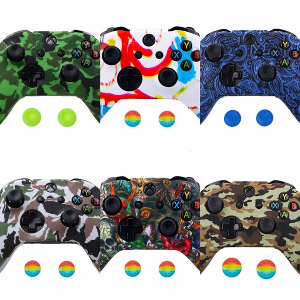 irxt1 new for xone soft skin flexible camouflage rubber silicone case controller for xbox one slim cover grip cover
irxt1 new for xone soft skin flexible camouflage rubber silicone case controller for xbox one slim cover grip cover