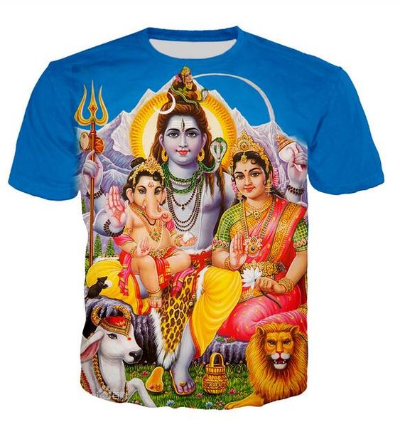 summer style men women short sleeve shirt return to the anci shiva 3d digital print t-shirts for tees shirts loose casual tees r0136, White;black
summer style men women short sleeve shirt return to the anci shiva 3d digital print t-shirts for tees shirts loose casual tees r0136, White;black