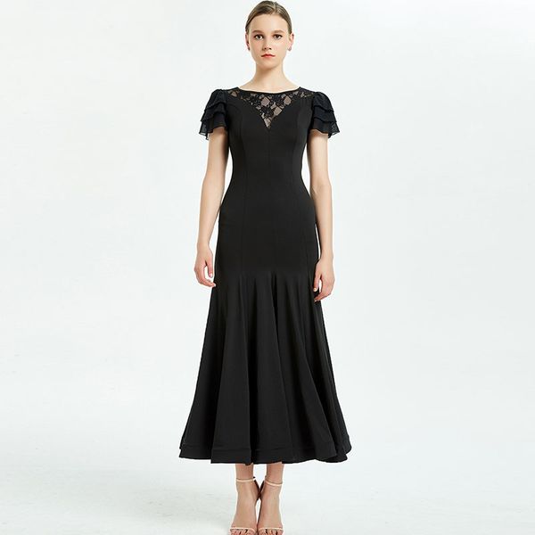 stage wear black ballroom dance dress women standard waltz tango foxtrot practice dresses performance clothing customized dc3578, Black;red
stage wear black ballroom dance dress women standard waltz tango foxtrot practice dresses performance clothing customized dc3578, Black;red