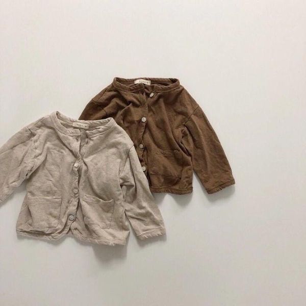 2020 korean style solid color base long sleeve cardigans 0-3 years baby boys girls casual thin jackets, Blue;gray
2020 korean style solid color base long sleeve cardigans 0-3 years baby boys girls casual thin jackets, Blue;gray