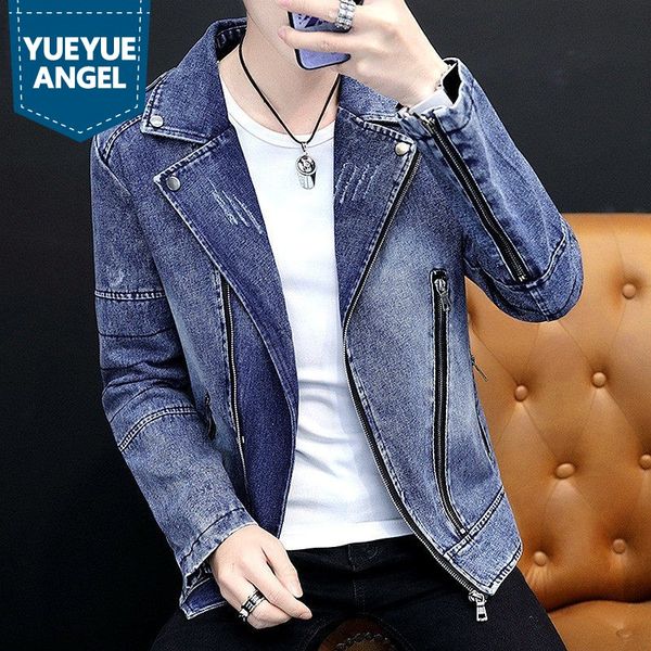men casual denim coats autumn 2019 new high street biker jacket fashion solid color zipper slim fit male college jean jacket m-3xl, Black;brown
men casual denim coats autumn 2019 new high street biker jacket fashion solid color zipper slim fit male college jean jacket m-3xl, Black;brown