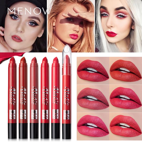 6colors / серия menow помада матовая туман поцелуй водонепроницаемый оборотный помада pen professional полный макияж не трогать чашку sexy l
6colors / серия menow помада матовая туман поцелуй водонепроницаемый оборотный помада pen professional полный макияж не трогать чашку sexy l