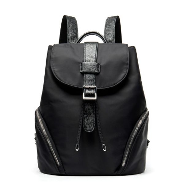 2020 female bag korean version of the leather oxford cloth backpack student bag fashion motorcycle female backpack shoulder bag
2020 female bag korean version of the leather oxford cloth backpack student bag fashion motorcycle female backpack shoulder bag