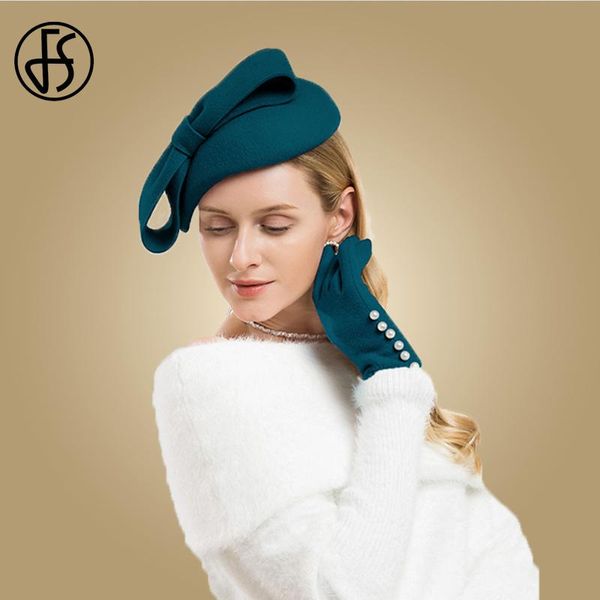 fs winter wool fascinator pillbox hat elegant women wedding hats black blue red lady bowknot kentucky derby felt fedoras chapeau mjeik, White
fs winter wool fascinator pillbox hat elegant women wedding hats black blue red lady bowknot kentucky derby felt fedoras chapeau mjeik, White