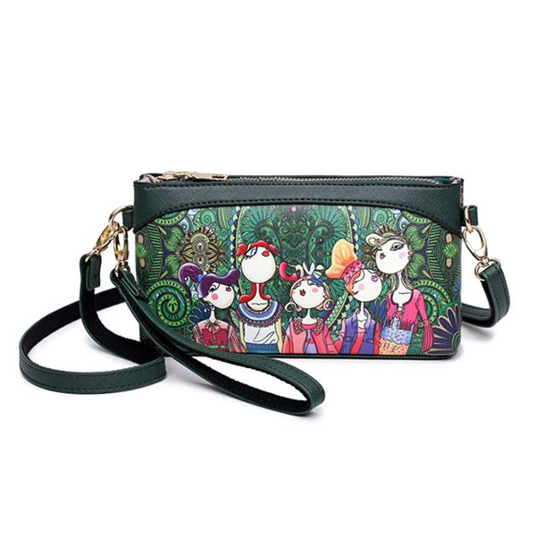 shoulder bags small crossbody bags women pu leather handbags ladies cartoon printing purse(green
shoulder bags small crossbody bags women pu leather handbags ladies cartoon printing purse(green