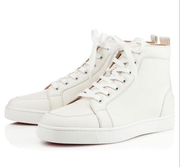 2019 белой натуральной кожа red bottom кроссовок мужской high top rantulow orlato mens flat весна осень мода красная подошва обувь 35-47, Black
2019 белой натуральной кожа red bottom кроссовок мужской high top rantulow orlato mens flat весна осень мода красная подошва обувь 35-47, Black