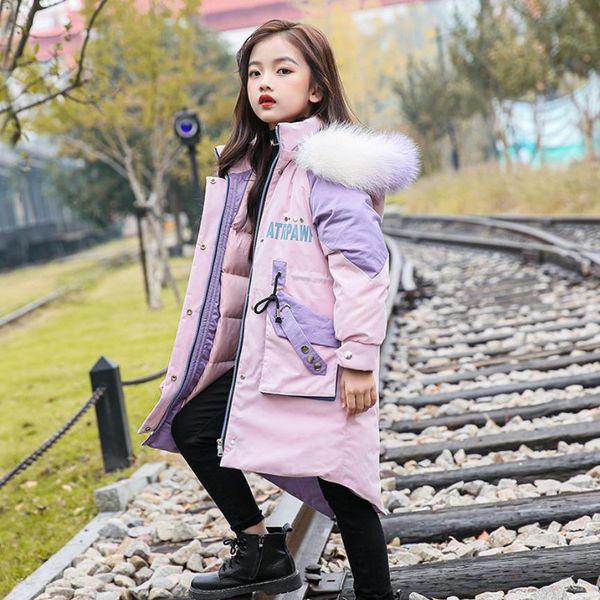 girls down jackets children thicker warm duck down oversize coat hit color print hooded outerwear kids winter jackets y2530, Blue;gray
girls down jackets children thicker warm duck down oversize coat hit color print hooded outerwear kids winter jackets y2530, Blue;gray