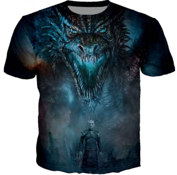 2019 movie game of thrones dragon playing fire 3d printed men/women t-shirt casual men tshirt tee fashion print t shirt k1129, White;black
2019 movie game of thrones dragon playing fire 3d printed men/women t-shirt casual men tshirt tee fashion print t shirt k1129, White;black