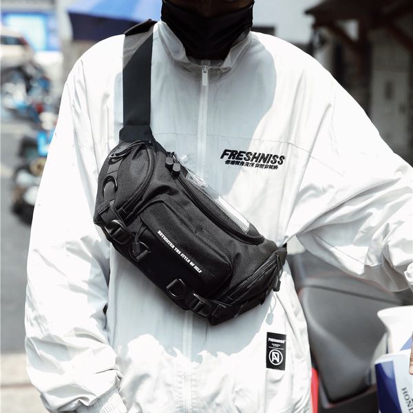 men packet street shoulder inclined shoulder bag hip hop leisure boys chest pockets female fashion and personality
men packet street shoulder inclined shoulder bag hip hop leisure boys chest pockets female fashion and personality