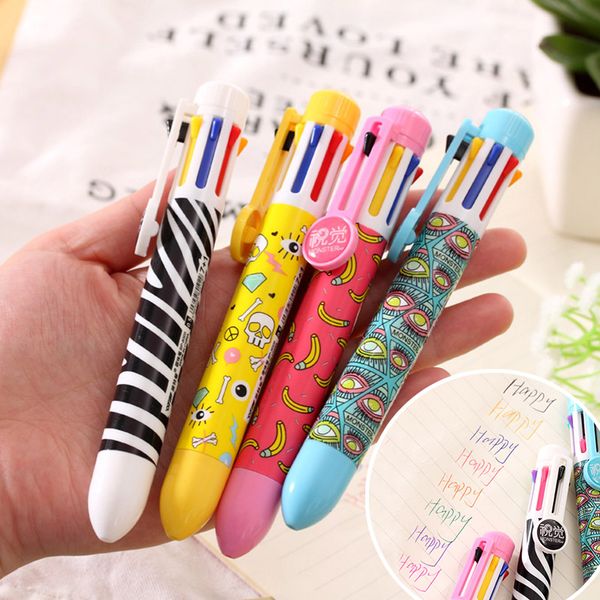 cute kawaii cartoon creative rainbow ballpoint pen multi-color press ball pen printing pattern pens korean school stationery, Blue;orange
cute kawaii cartoon creative rainbow ballpoint pen multi-color press ball pen printing pattern pens korean school stationery, Blue;orange