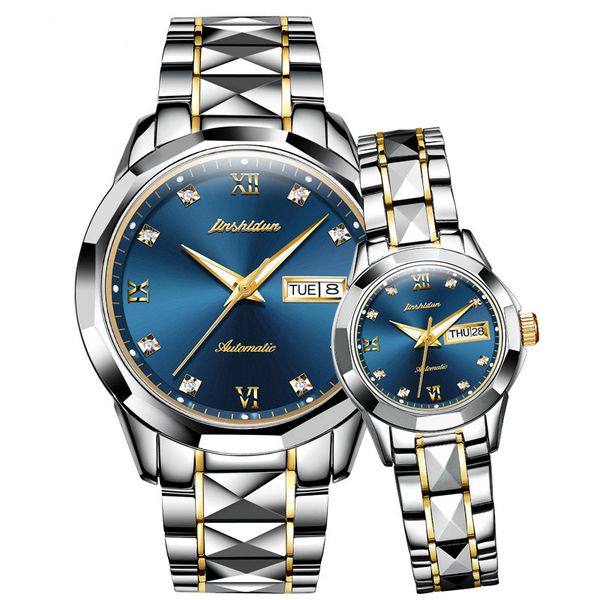 mens luxury designer watches of sapphire automatic mechanical tungsten steel strap luminous waterproof calendar for mens wristwatch 8823, Slivery;brown
mens luxury designer watches of sapphire automatic mechanical tungsten steel strap luminous waterproof calendar for mens wristwatch 8823, Slivery;brown