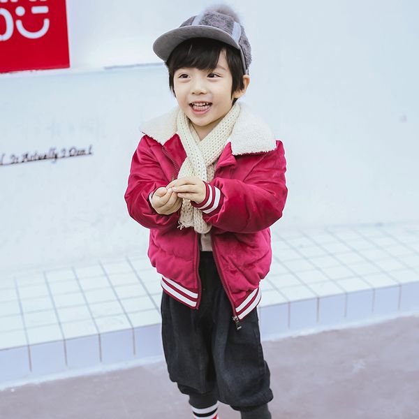 new children's gold velvet cotton coat boys thick coat girls warm cotton jacket winter children's cotton clothes, Blue;gray
new children's gold velvet cotton coat boys thick coat girls warm cotton jacket winter children's cotton clothes, Blue;gray