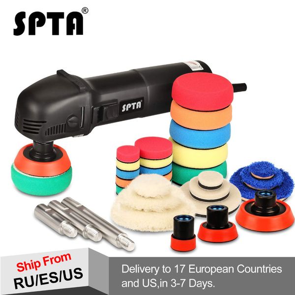 spta 3inch 780w mini car polishing machine ro roary car polisher buffer buffing pads auto 27pcs polishing pads extension shaft
spta 3inch 780w mini car polishing machine ro roary car polisher buffer buffing pads auto 27pcs polishing pads extension shaft
