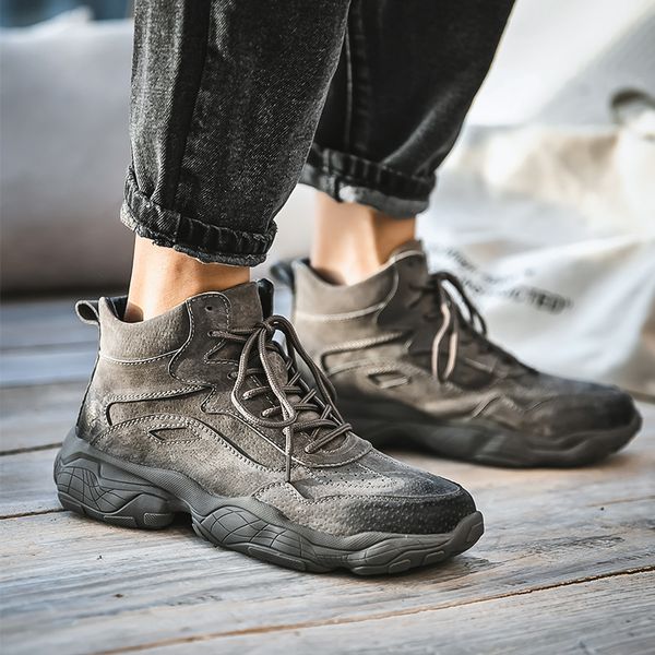 platform sneakers men wear-resistant vulcanized shoes boys brand shoes man sneaker male tennis super star buty meskie x15-50, Black
platform sneakers men wear-resistant vulcanized shoes boys brand shoes man sneaker male tennis super star buty meskie x15-50, Black